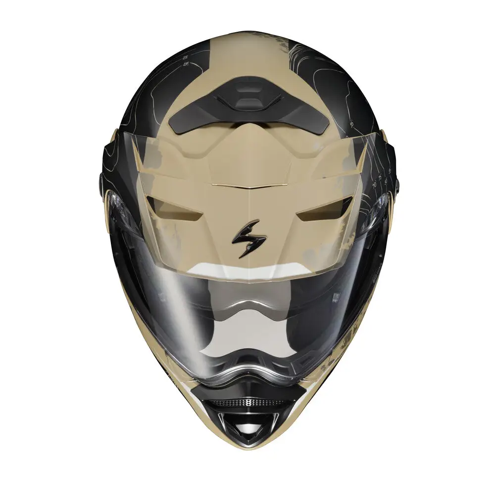 Scorpion EXO-AT960 Topographic Helmet Sand/Black