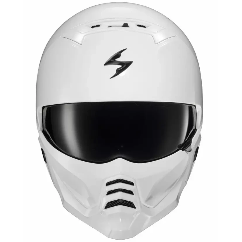 Scorpion EXO Covert 2 Solid Gloss White - Helmet