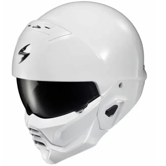 Scorpion EXO Covert 2 Solid Gloss White - XS - Helmet