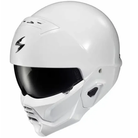 Scorpion EXO Covert 2 Solid Gloss White - XS - Helmet