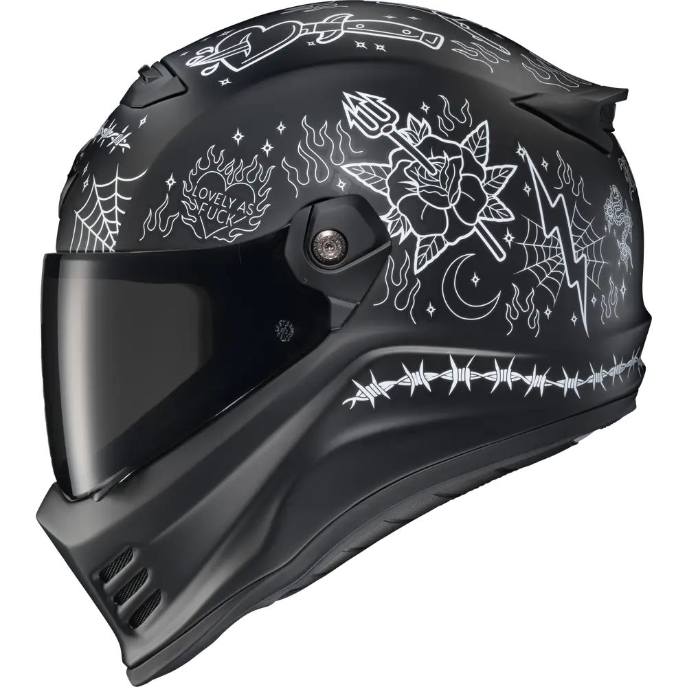 Scorpion EXO Covert FX The Litas 2 Helmet Black