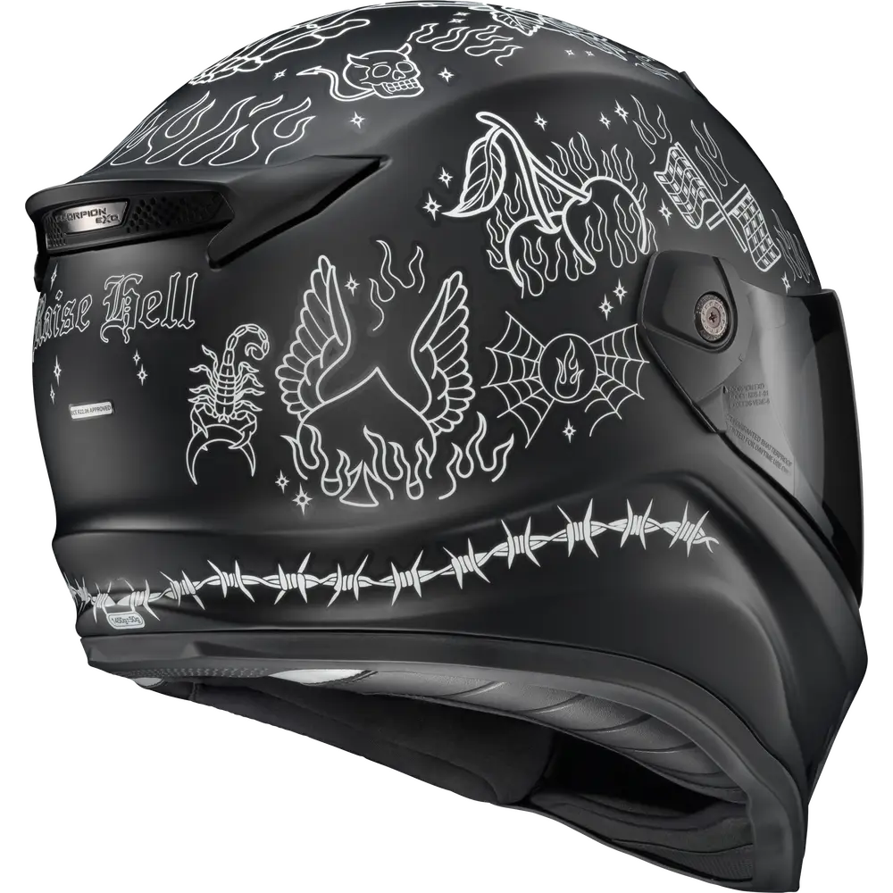 Scorpion EXO Covert FX The Litas 2 Helmet Black