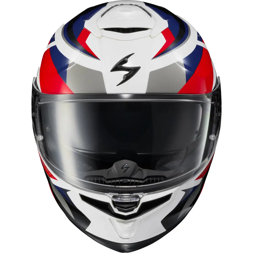 Scorpion EXO-Eclipse Helmet Lunar White/Red/Blue