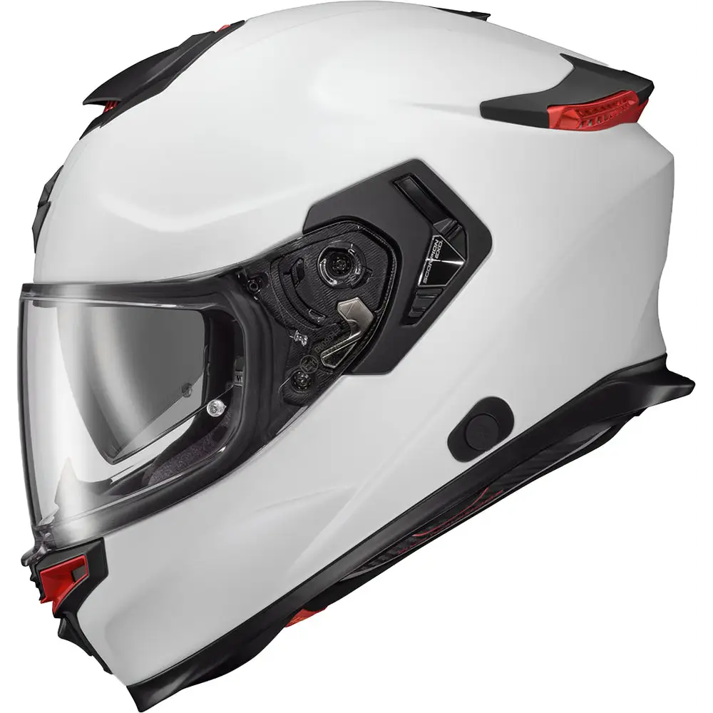 Scorpion EXO-Eclipse Helmet Solid Matte Pearl White