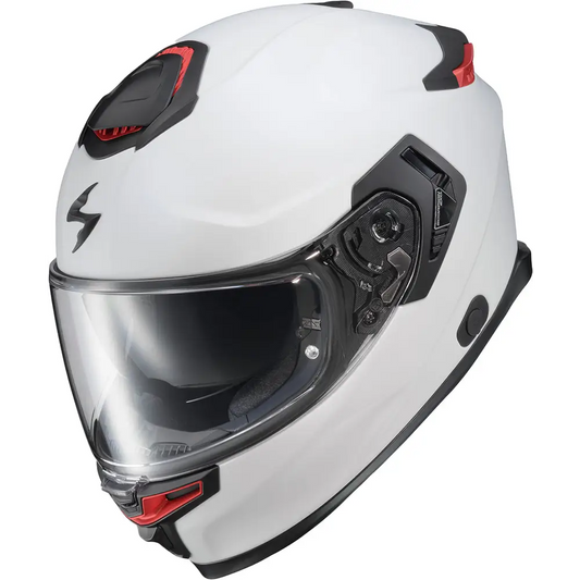 Scorpion EXO-Eclipse Helmet Solid Matte Pearl White
