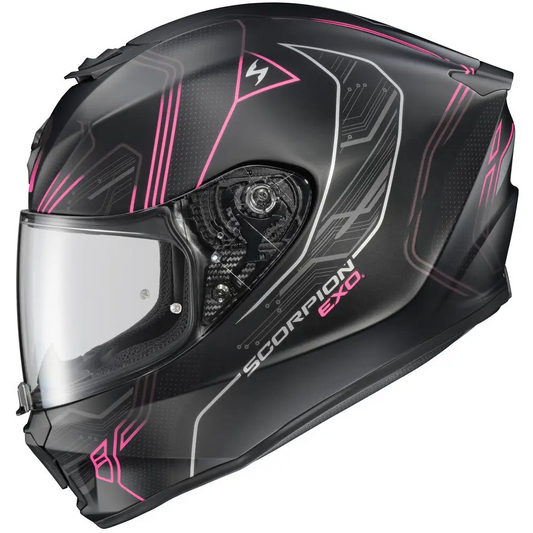 Scorpion EXO-R330 Bendr Helmet White/Pink