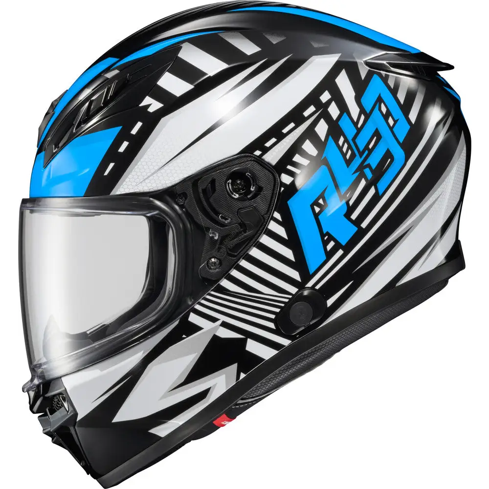 Scorpion EXO-R430 Head Trip Helmet Blue