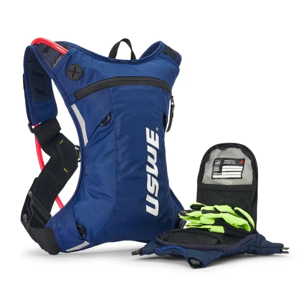 USWE Moto Hydro 3L Hydration Pack Factory Blue - FLU002-1010-UNI