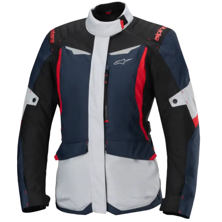 Women Alpinestars Stella ST-1 WP Jacket Blue/Black/Red Fluo - XS - Jacket